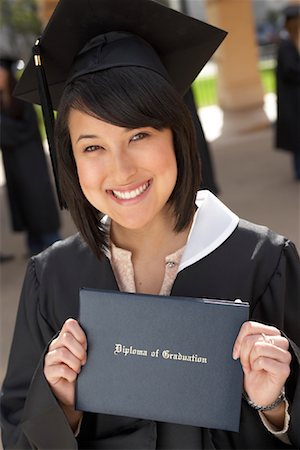 Portrait of Graduate Stock Photo - Rights-Managed, Code: 700-00897744