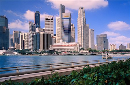 Skyline, Singapour Photographie de stock - Rights-Managed, Code: 700-00909929