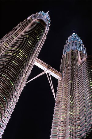 structure of kuala lumpur tower - Petronas Twin Towers, Kuala Lumpur, Malaysia Stock Photo - Rights-Managed, Code: 700-00909945