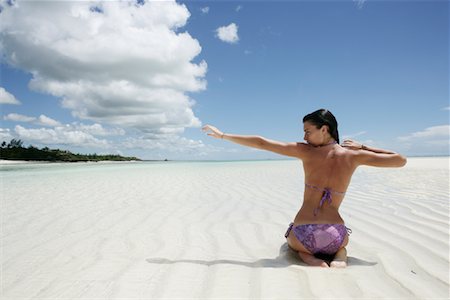 Woman at Beach Stock Photo - Rights-Managed, Code: 700-00918382