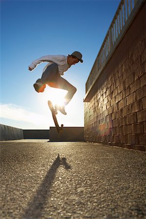 Man Skateboarding Stock Photo - Rights-Managed, Code: 700-00910746