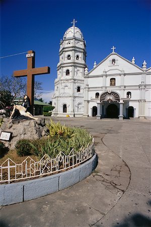filipino (lugares y cosas) - San Fabian Catholic Church, San Fabian, Pangasinan, Philippines Foto de stock - Con derechos protegidos, Código: 700-00910865