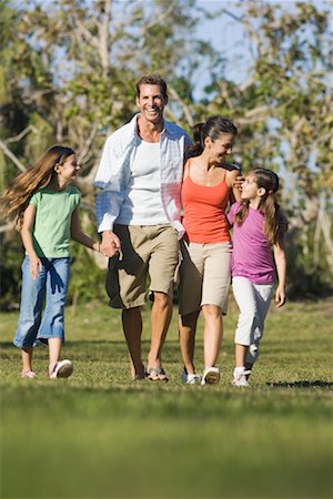 simsearch:700-00342104,k - Family Walking Together Stock Photo - Rights-Managed, Code: 700-00911165