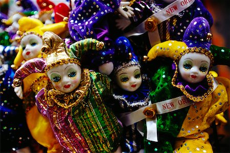 Souvenir Dolls, New Orleans, Louisiana, USA Foto de stock - Con derechos protegidos, Código: 700-00934617