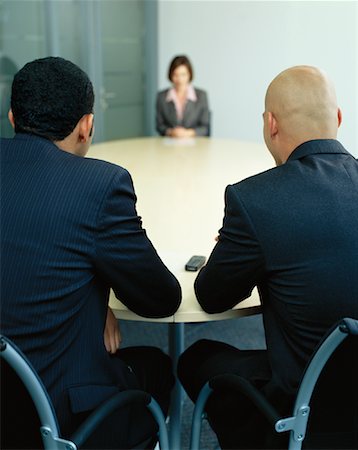 executives on table back - Business People in Meeting Stock Photo - Rights-Managed, Code: 700-00934805