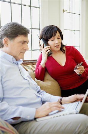 Couple at Home Stock Photo - Rights-Managed, Code: 700-00934877