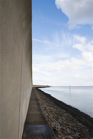 simsearch:700-00806818,k - Flood Wall, Canvey Island, England Stock Photo - Rights-Managed, Code: 700-00933834