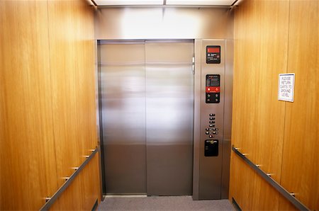 elevator not people - Elevator Interior Stock Photo - Rights-Managed, Code: 700-00933924