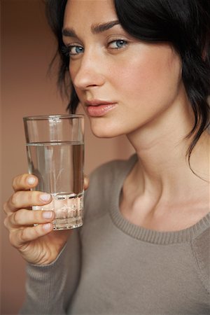 simsearch:700-00954536,k - Woman With A Glass Of Water Stock Photo - Rights-Managed, Code: 700-00954561