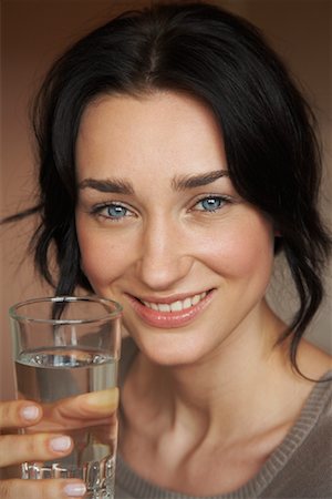 simsearch:700-00954536,k - Woman With A Glass Of Water Stock Photo - Rights-Managed, Code: 700-00954563