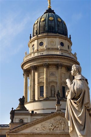 Allemand cathédrale, Gendarmenmarkt, Berlin, Allemagne Photographie de stock - Rights-Managed, Code: 700-00954890
