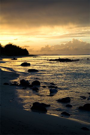 Scenic Shoreline, Mauritius Foto de stock - Con derechos protegidos, Código: 700-00955108