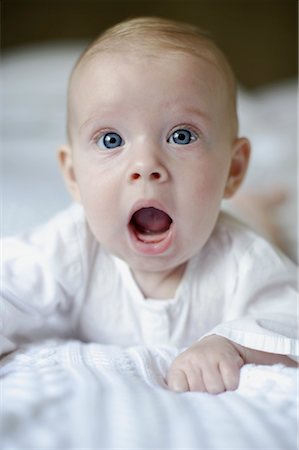 Surprised Baby Girl Stock Photo - Rights-Managed, Code: 700-00955389