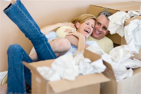 simsearch:614-07031336,k - Couple in New Home Stock Photo - Rights-Managed, Code: 700-01029882