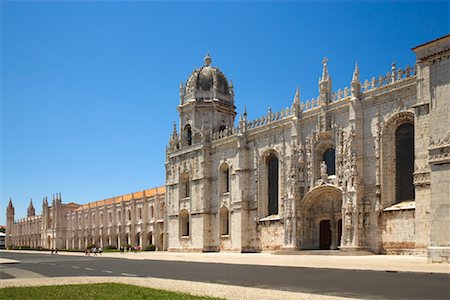 Mosteiro dos Jeronimos, Lisbon, Portugal Foto de stock - Direito Controlado, Número: 700-01029935