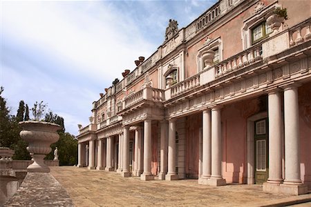 palacio real - Palacio de Queluz, Queluz Portugal Foto de stock - Con derechos protegidos, Código: 700-01029975