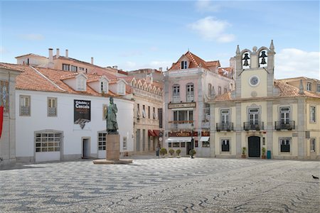 Cascais Square, Cascais, Portugal Foto de stock - Con derechos protegidos, Código: 700-01029970