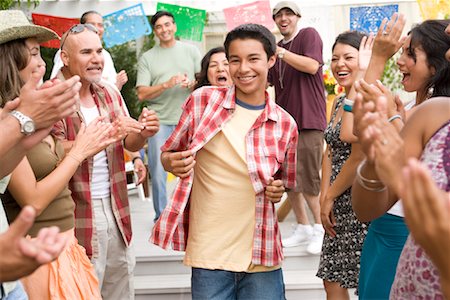 simsearch:700-01041252,k - Boy Dancing at Family Gathering Stock Photo - Rights-Managed, Code: 700-01041237