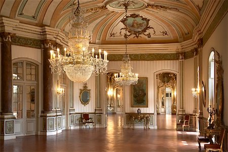 picture luxurious rococo architecture - Palacio de Queluz, Queluz, Portugal Stock Photo - Rights-Managed, Code: 700-01042120