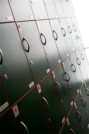 public locker - Lockers Stock Photo - Rights-Managed, Code: 700-01043016