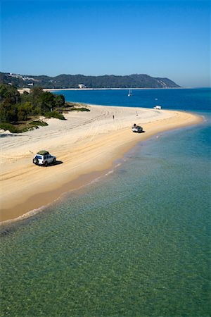 Plage, Moreton Island, Queensland, Australie Photographie de stock - Rights-Managed, Code: 700-01072483