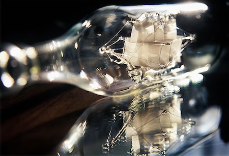 Ship in a Bottle Stock Photo - Rights-Managed, Code: 700-01083006