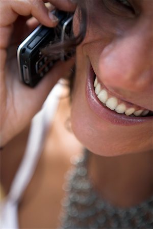 Woman Using Cellular Phone Stock Photo - Rights-Managed, Code: 700-01083242
