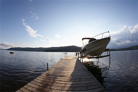 Boat and Dock Stock Photo - Rights-Managed, Code: 700-01083428