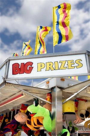 Game Booth at Fair, Canadian National Exhibition, Toronto, Ontario, Canada Stock Photo - Rights-Managed, Code: 700-01099827