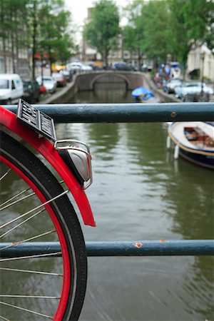 Bridges Over Canal, Amsterdam, Holland Stock Photo - Rights-Managed, Code: 700-01099917