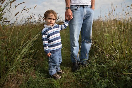 simsearch:700-01030225,k - Man and Boy in Field Stock Photo - Rights-Managed, Code: 700-01110274