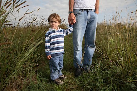 simsearch:700-01030225,k - Man and Boy in Field Stock Photo - Rights-Managed, Code: 700-01110275