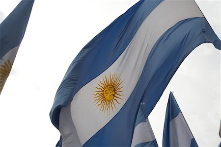 simsearch:700-01195969,k - Argentine Flags Foto de stock - Con derechos protegidos, Código: 700-01110411