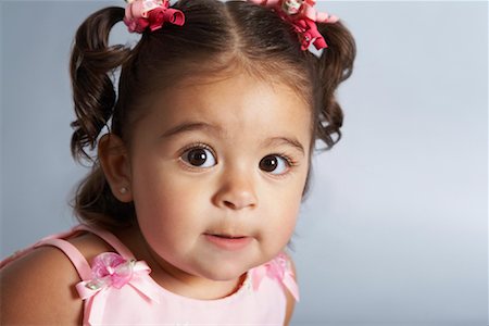 Portrait of Little Girl Stock Photo - Rights-Managed, Code: 700-01110667