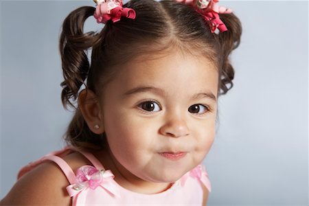 Portrait of Little Girl Stock Photo - Rights-Managed, Code: 700-01110668