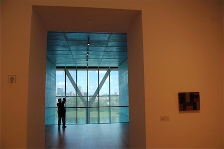 Interior of Modern Art Museum, Fort Worth, Texas Stock Photo - Rights-Managed, Code: 700-01111748