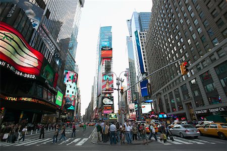 Times Square, New York City, New York, USA Foto de stock - Con derechos protegidos, Código: 700-01112469