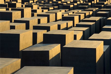 stele - Memorial to the Murdered Jews of Europe, Berlin, Germany Foto de stock - Con derechos protegidos, Código: 700-01112500