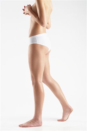 side (anatomy) - Partially Dressed Woman Stock Photo - Rights-Managed, Code: 700-01112527