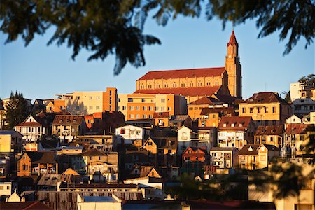 Kirche auf Hügel, Antananarivo, Madagaskar Stockbilder - Lizenzpflichtiges, Bildnummer: 700-01112569