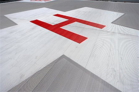 Helipad on Rooftop, Toronto, Ontario, Canada Stock Photo - Rights-Managed, Code: 700-01112923