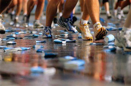 running road competitive - Munich City Marathon, Munich, Germany Stock Photo - Rights-Managed, Code: 700-01124758