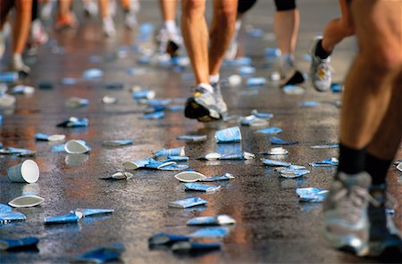 foot in sneakers - Munich City Marathon, Munich, Germany Stock Photo - Rights-Managed, Code: 700-01124759