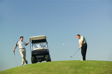 Men Playing Golf Stock Photo - Rights-Managed, Code: 700-01120207
