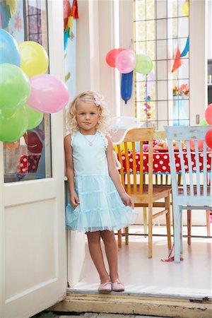 Girl at Birthday Party Stock Photo - Rights-Managed, Code: 700-01120437