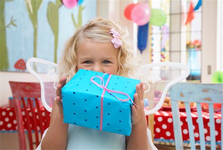 Girl at Birthday Party Stock Photo - Rights-Managed, Code: 700-01120433