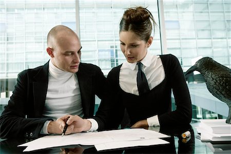 desktop (top surface) - Business People Working Together Stock Photo - Rights-Managed, Code: 700-01164547