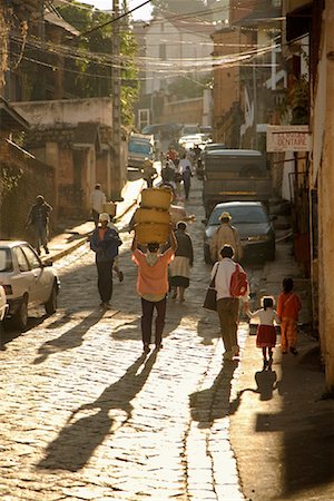 Street Scene in Antananarivo, Madagascar Stock Photo - Rights-Managed, Code: 700-01164896