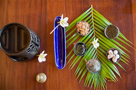 Still Life of Coconut Body Scrub Ingredients Stock Photo - Rights-Managed, Code: 700-01164921