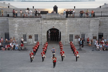 Sunset Ceremony at Fort Henry, Kingston, Ontario, Canada Stock Photo - Rights-Managed, Code: 700-01172320